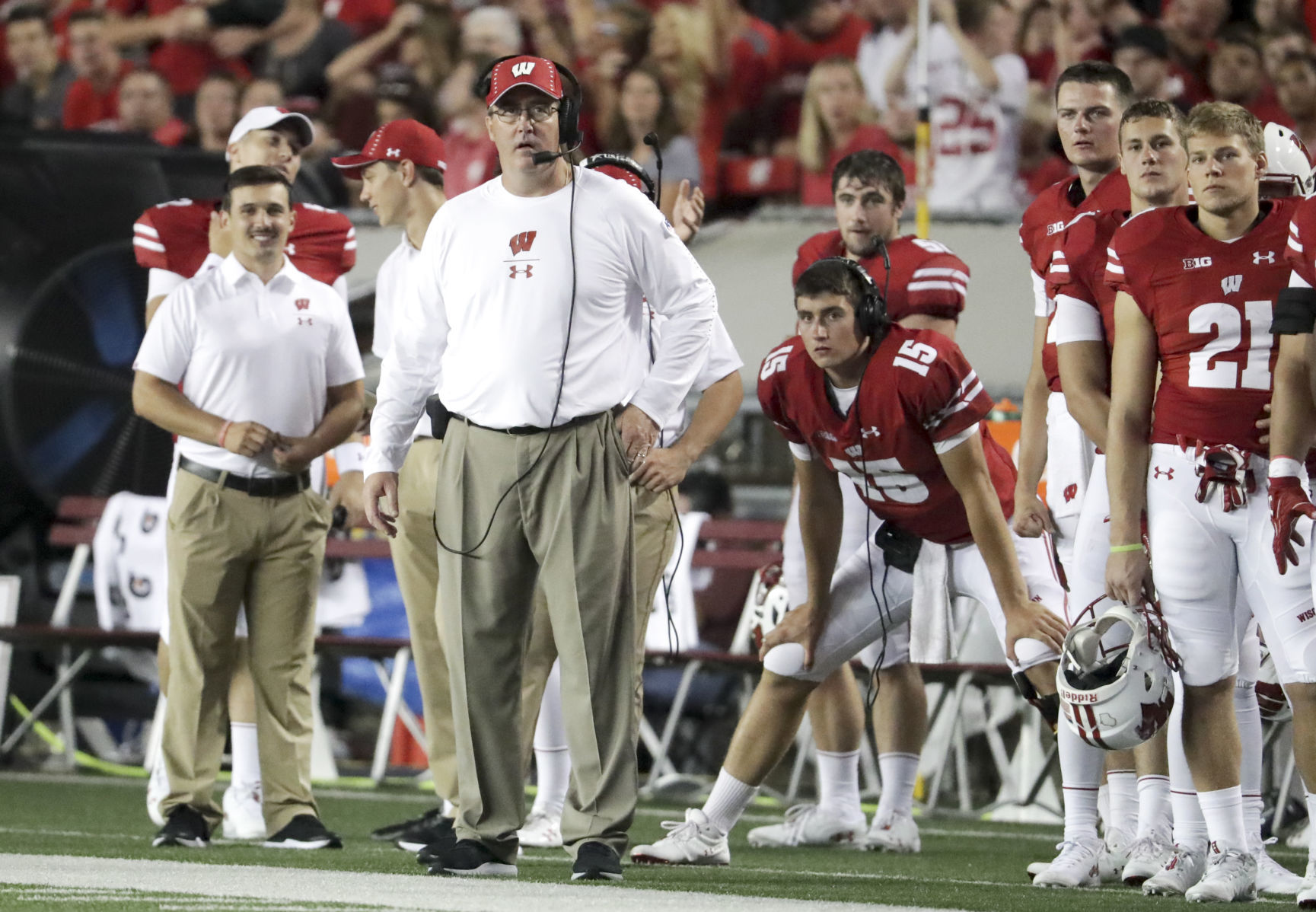 Wisconsin Badgers 34, Western Kentucky Hilltoppers 3